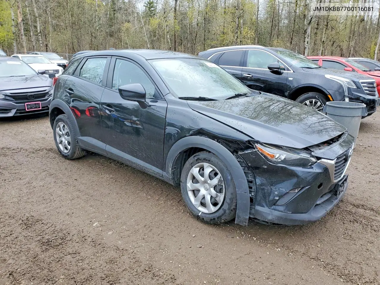 2016 Mazda Cx-3 Sport VIN: JM1DKBB77G0116081 Lot: 52472436