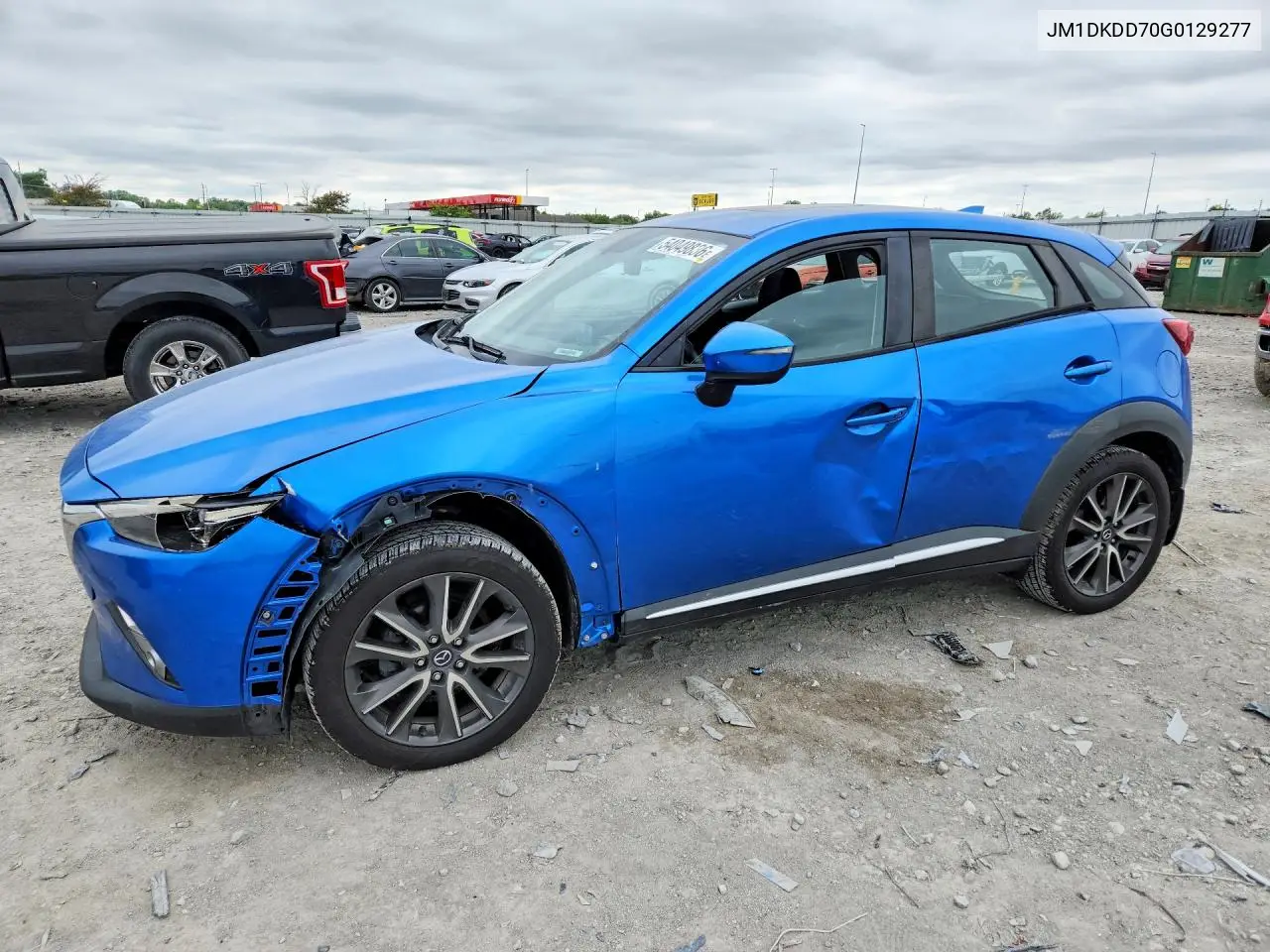 2016 Mazda Cx-3 Grand Touring VIN: JM1DKDD70G0129277 Lot: 54049836