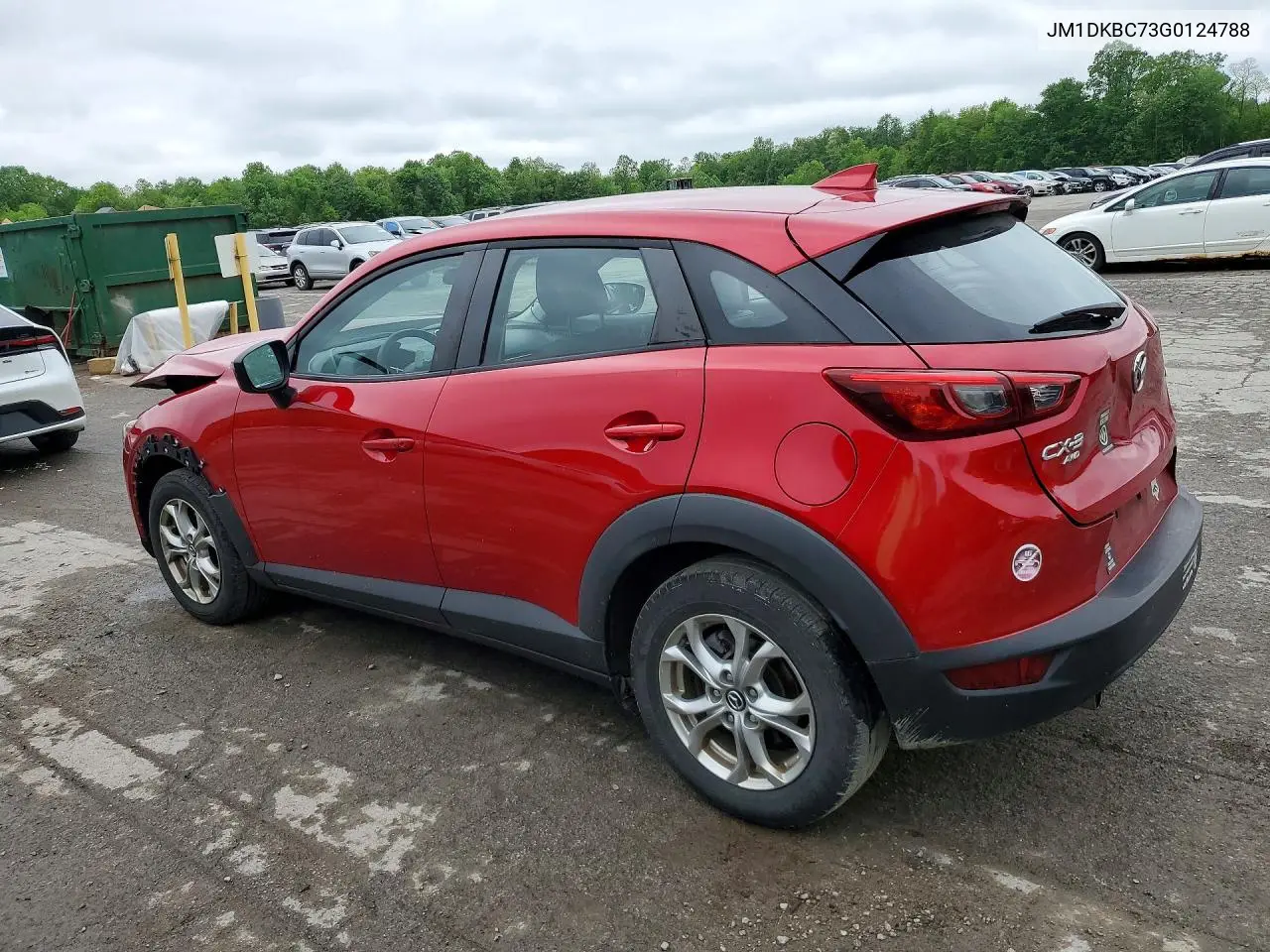 2016 Mazda Cx-3 Touring VIN: JM1DKBC73G0124788 Lot: 54317746