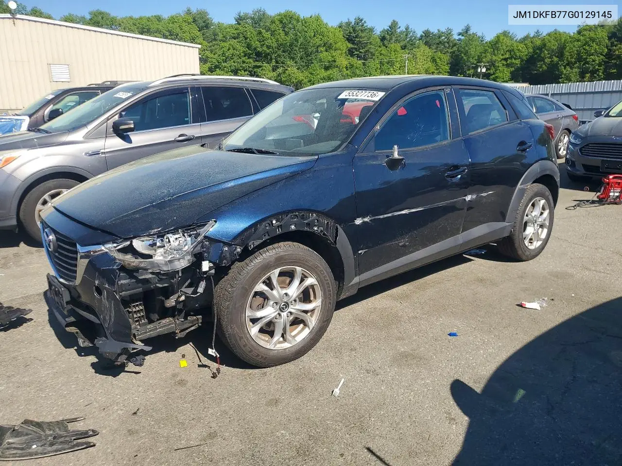 2016 Mazda Cx-3 Sport VIN: JM1DKFB77G0129145 Lot: 55327736