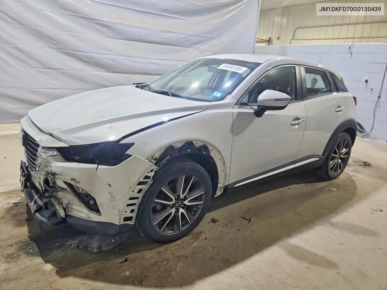 2016 Mazda Cx-3 Grand Touring VIN: JM1DKFD70G0130439 Lot: 55934166