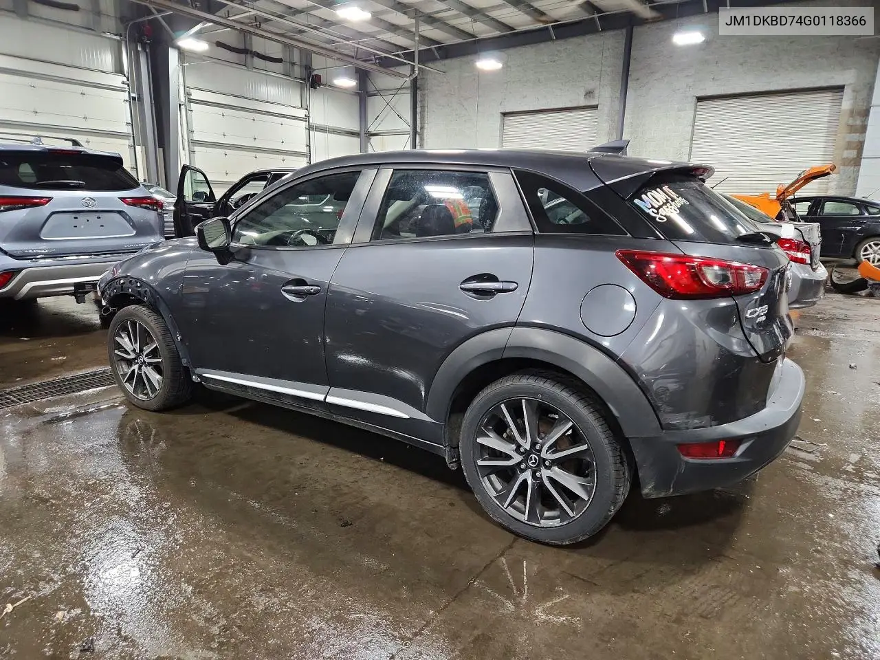 2016 Mazda Cx-3 Grand Touring VIN: JM1DKBD74G0118366 Lot: 56281216