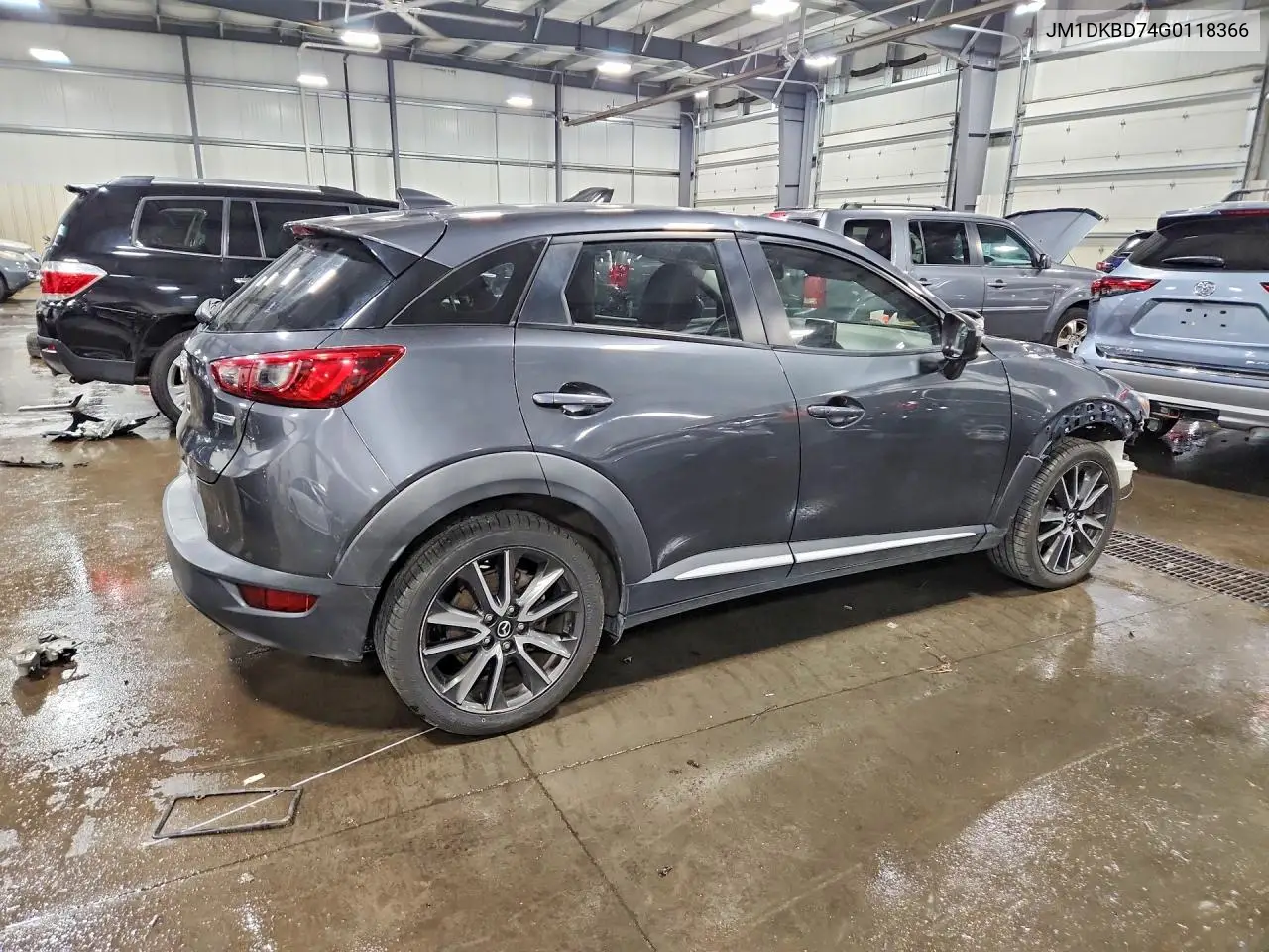 2016 Mazda Cx-3 Grand Touring VIN: JM1DKBD74G0118366 Lot: 56281216