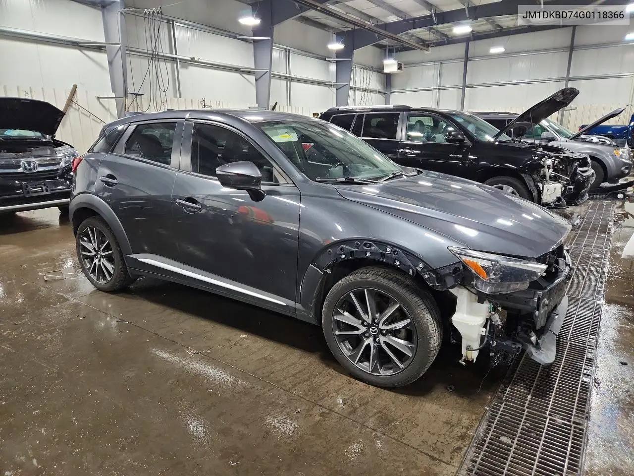 2016 Mazda Cx-3 Grand Touring VIN: JM1DKBD74G0118366 Lot: 56281216