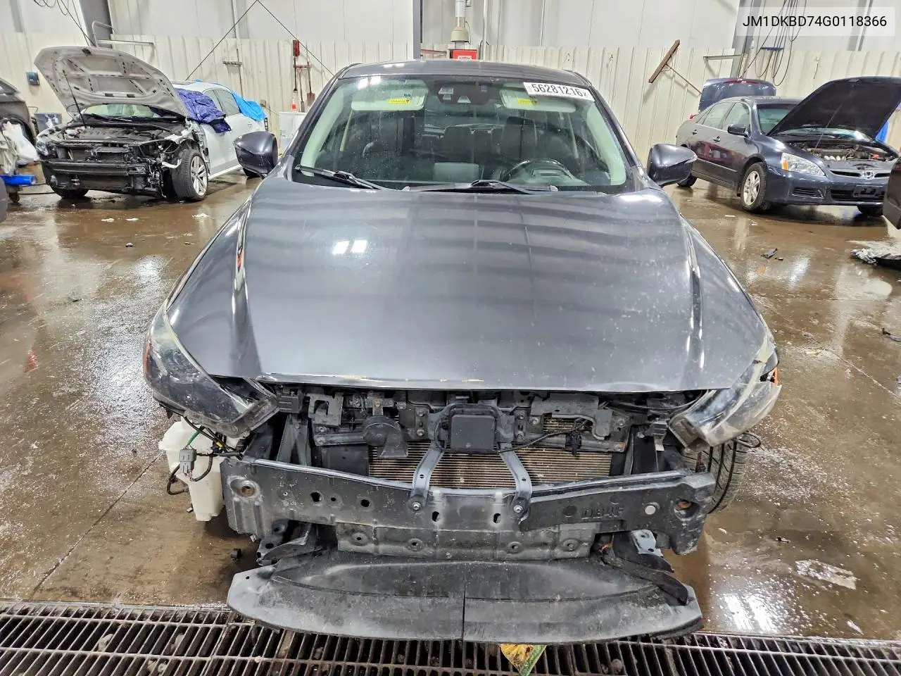 2016 Mazda Cx-3 Grand Touring VIN: JM1DKBD74G0118366 Lot: 56281216