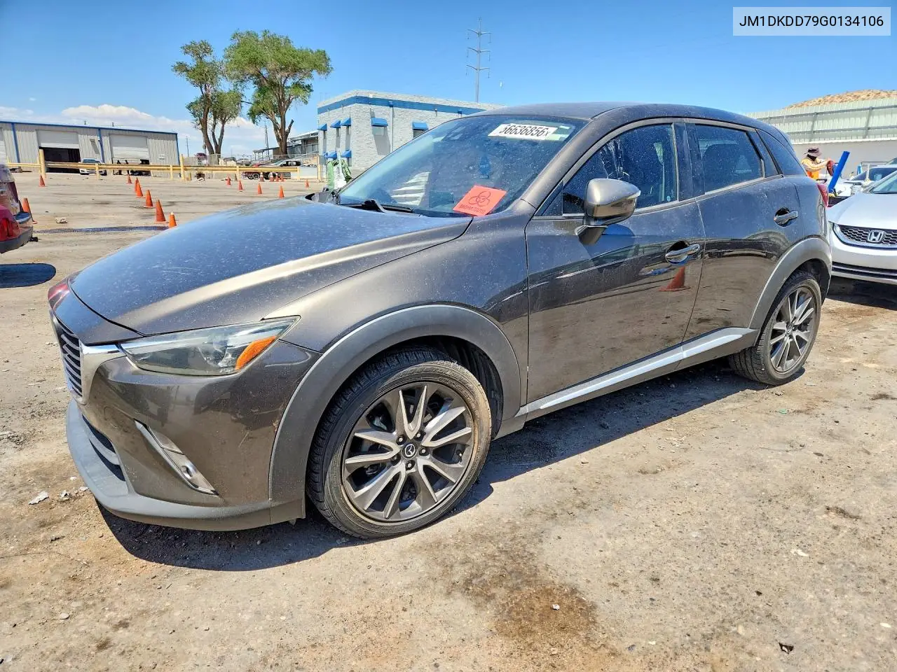 2016 Mazda Cx-3 Grand Touring VIN: JM1DKDD79G0134106 Lot: 56636856
