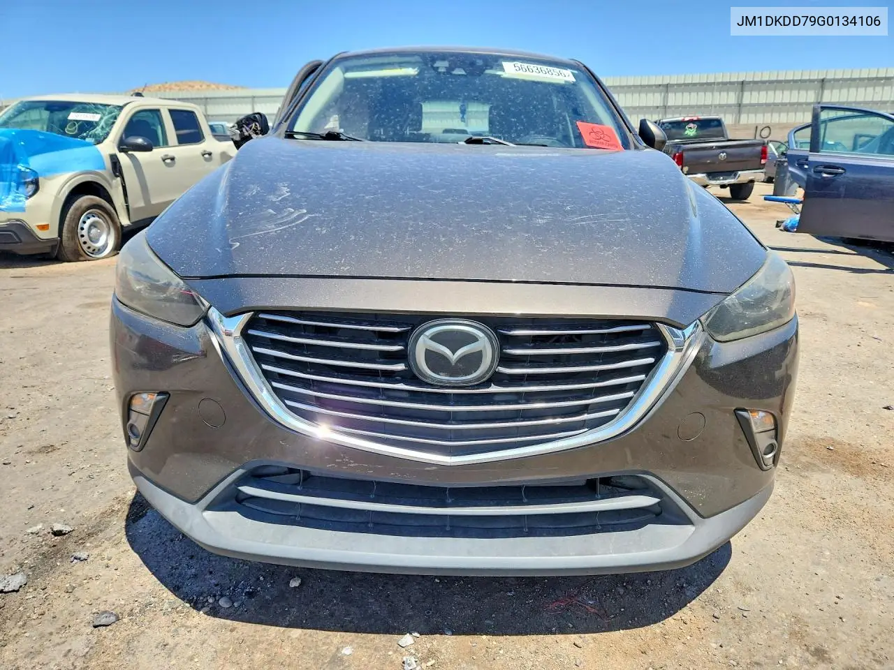 2016 Mazda Cx-3 Grand Touring VIN: JM1DKDD79G0134106 Lot: 56636856