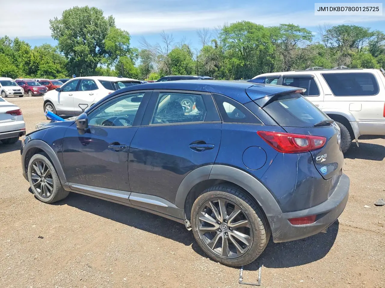 2016 Mazda Cx-3 Grand Touring VIN: JM1DKBD78G0125725 Lot: 56645776