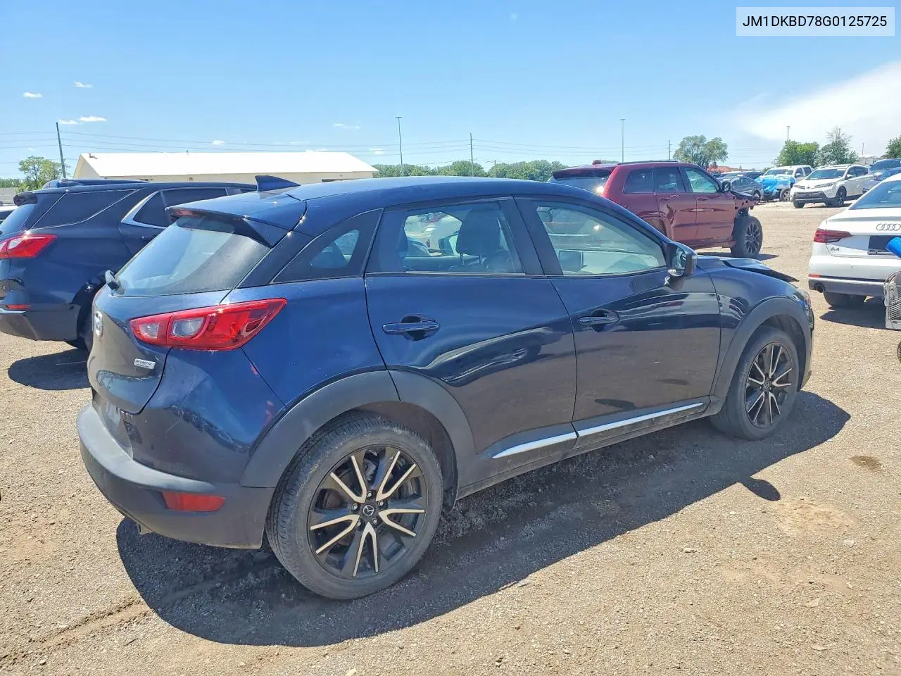 2016 Mazda Cx-3 Grand Touring VIN: JM1DKBD78G0125725 Lot: 56645776