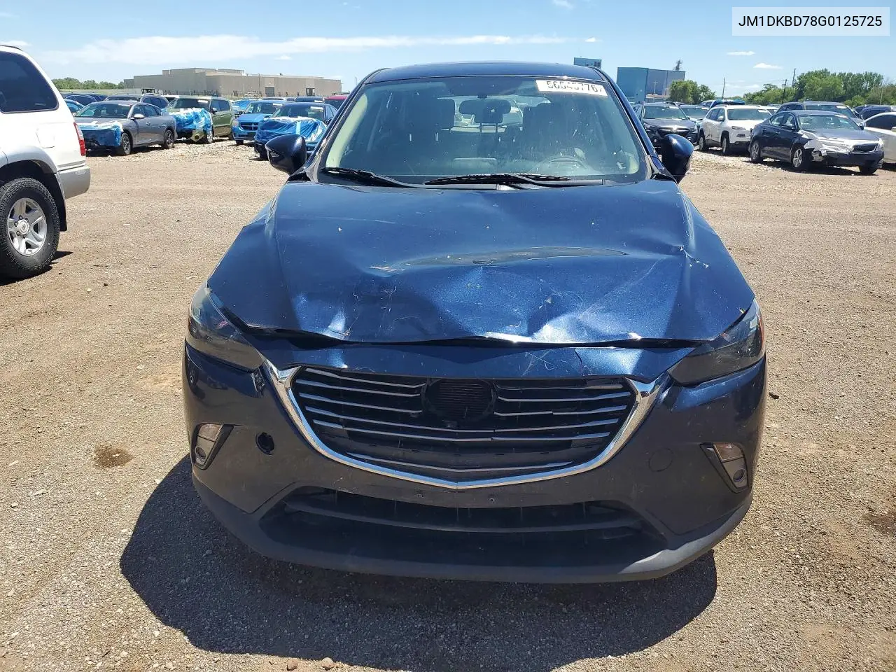 2016 Mazda Cx-3 Grand Touring VIN: JM1DKBD78G0125725 Lot: 56645776