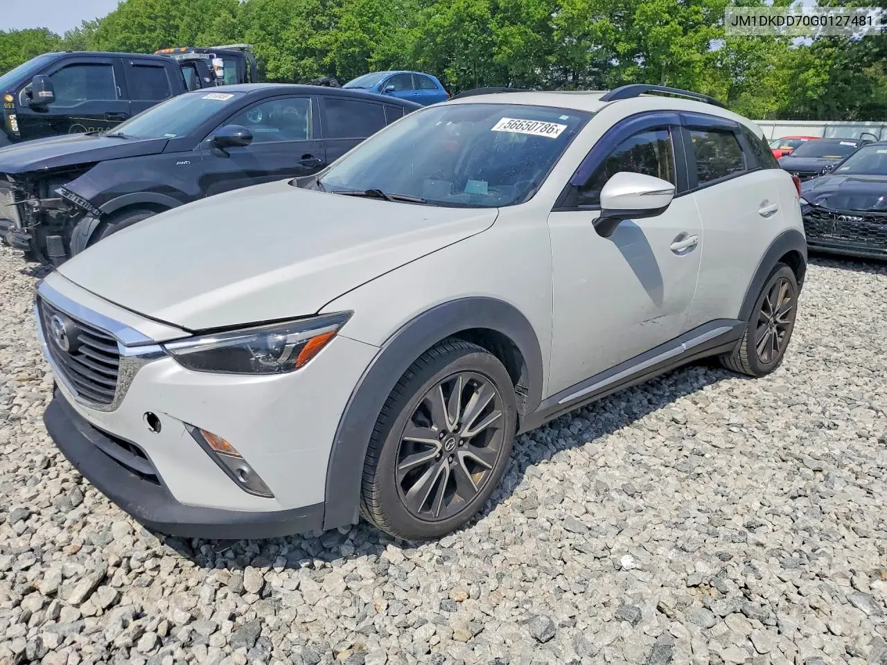 2016 Mazda Cx-3 Grand Touring VIN: JM1DKDD70G0127481 Lot: 56650786