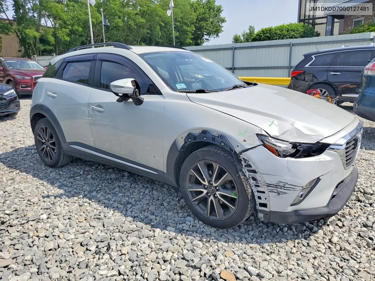 2016 Mazda Cx-3 Grand Touring VIN: JM1DKDD70G0127481 Lot: 56650786