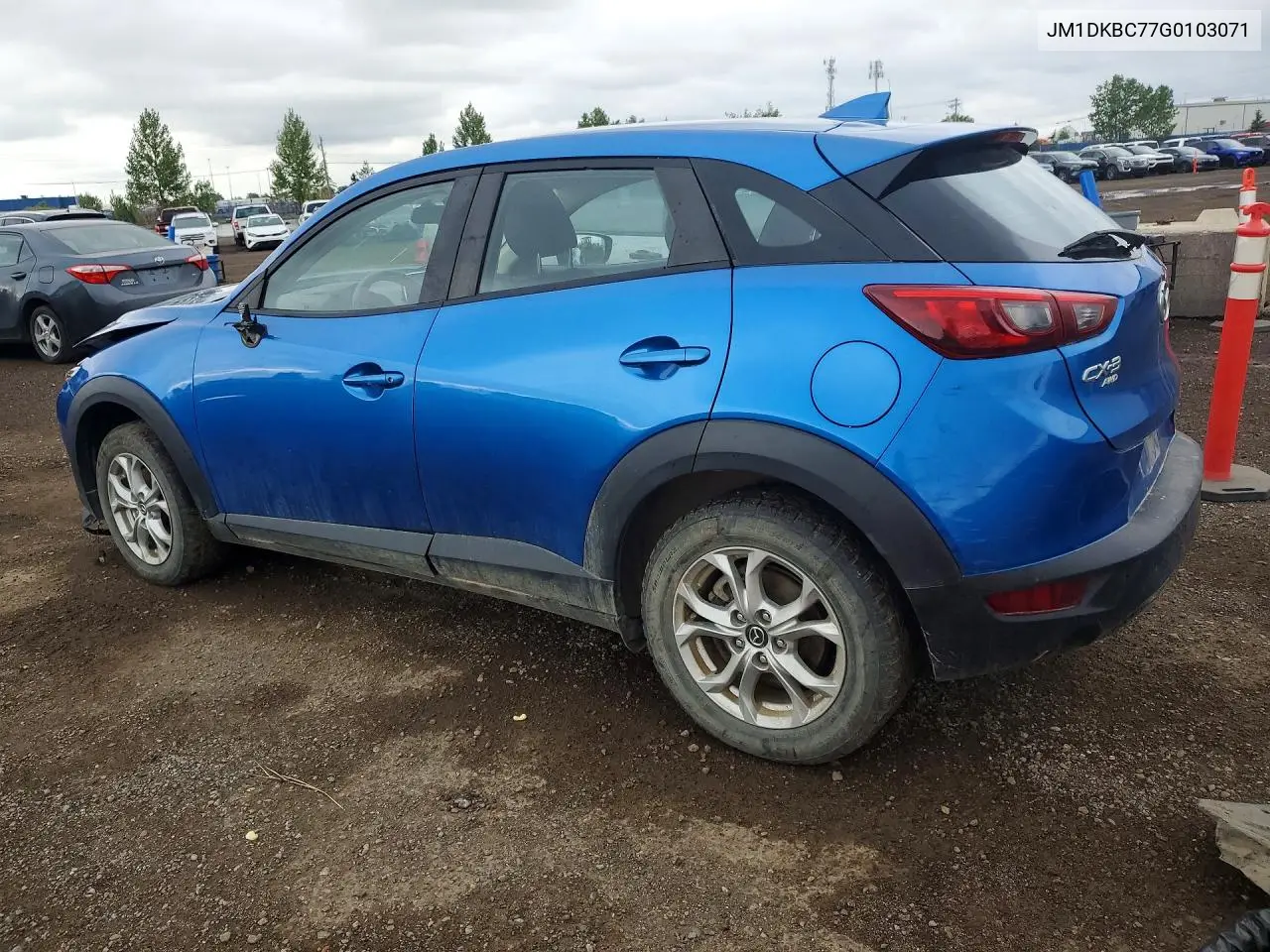 2016 Mazda Cx-3 Touring VIN: JM1DKBC77G0103071 Lot: 57366386