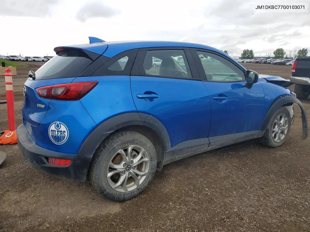 2016 Mazda Cx-3 Touring VIN: JM1DKBC77G0103071 Lot: 57366386