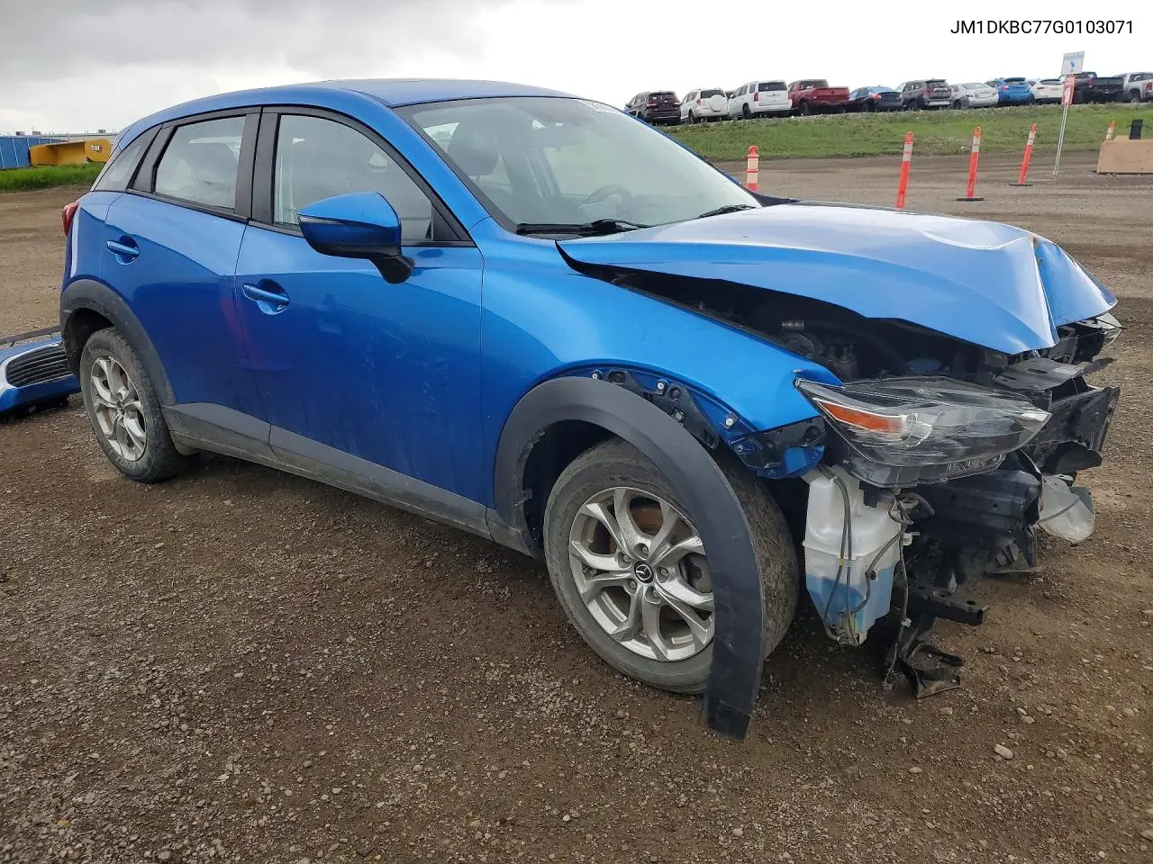 2016 Mazda Cx-3 Touring VIN: JM1DKBC77G0103071 Lot: 57366386