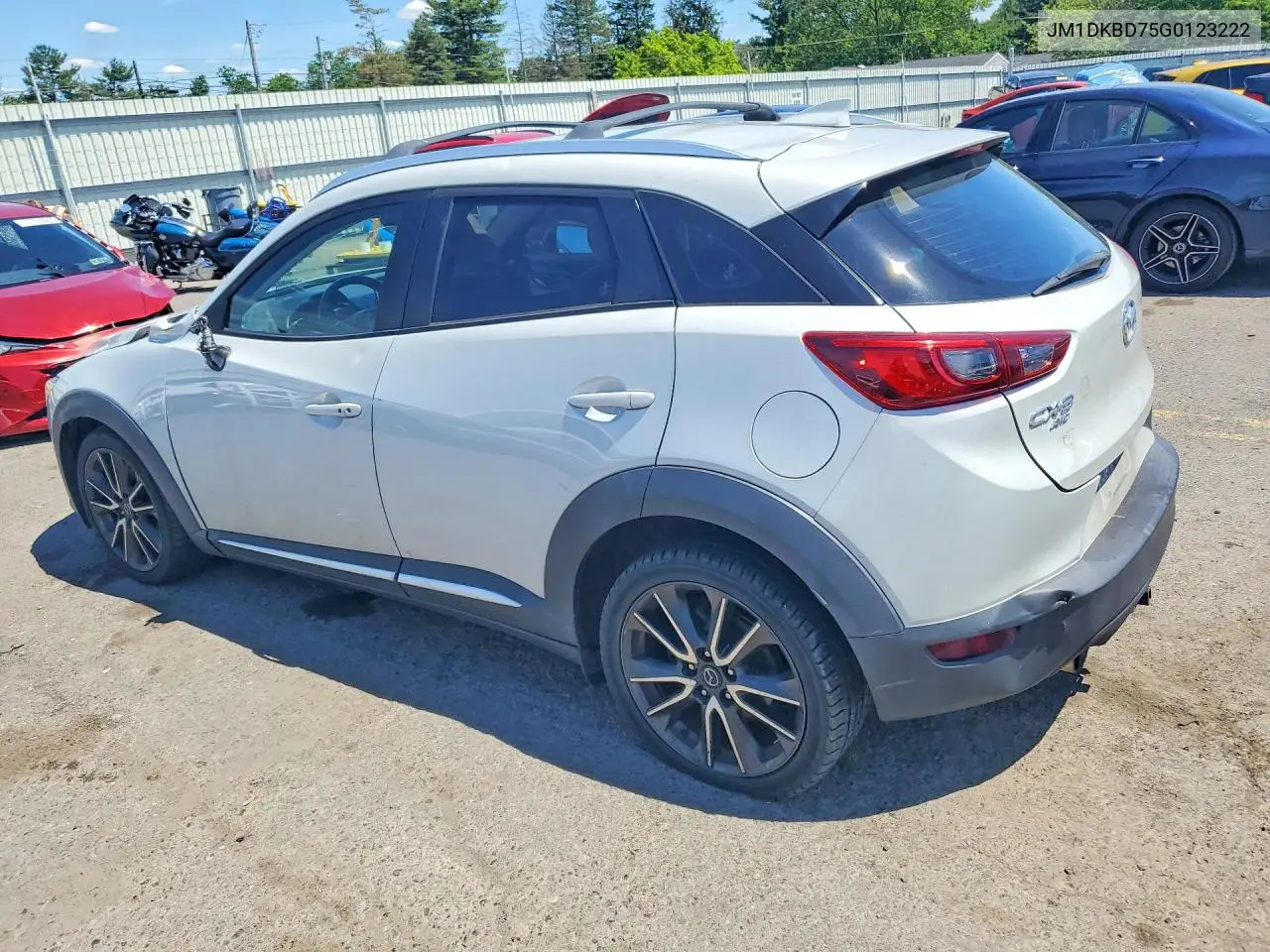2016 Mazda Cx-3 Grand Touring VIN: JM1DKBD75G0123222 Lot: 57418696