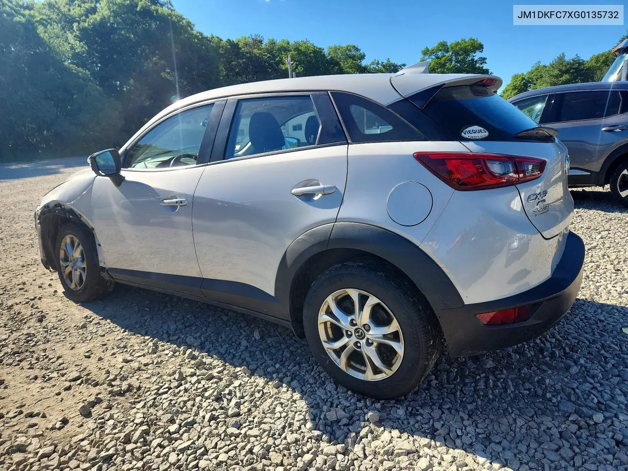2016 Mazda Cx-3 Touring VIN: JM1DKFC7XG0135732 Lot: 57536416