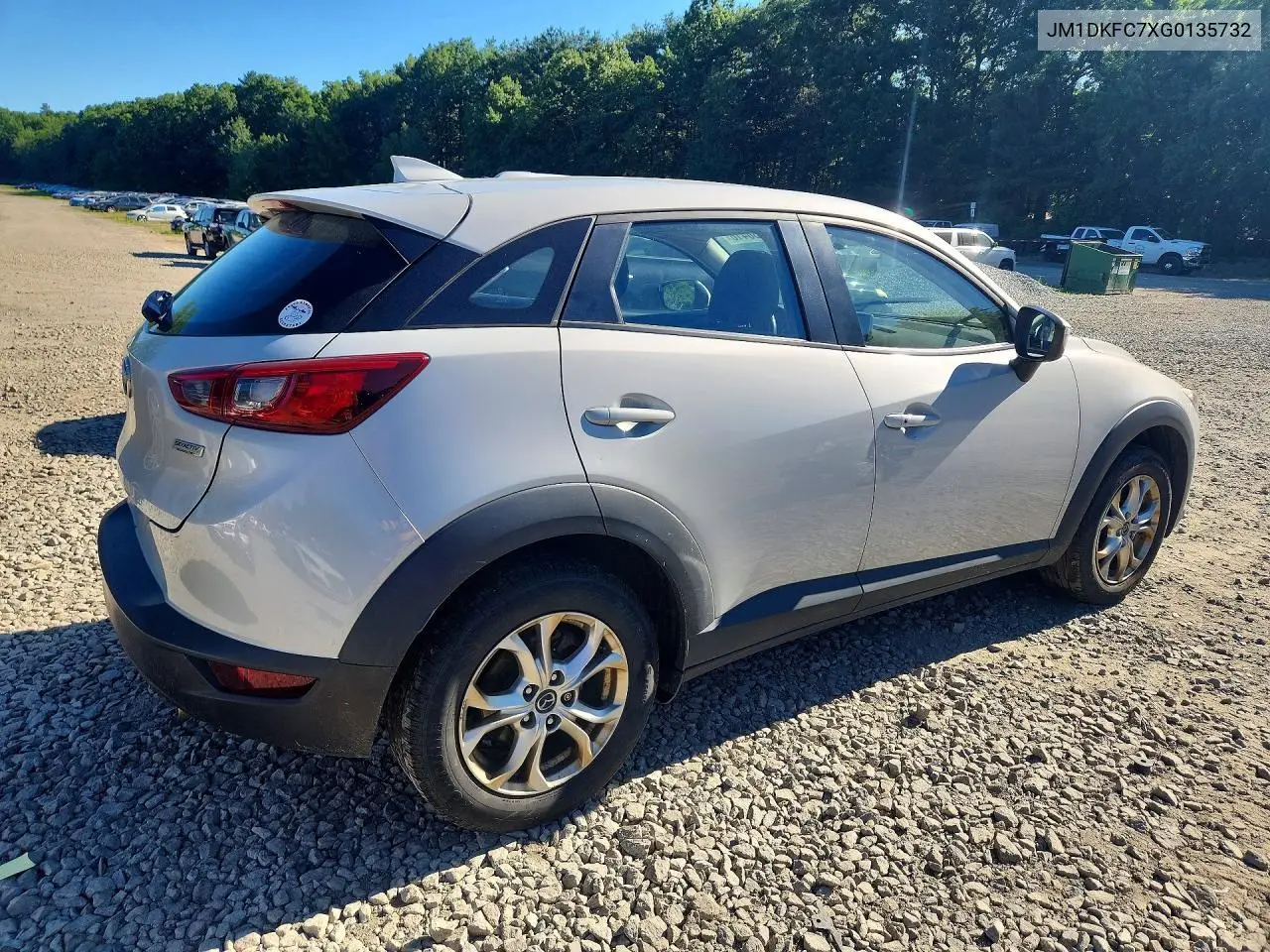 2016 Mazda Cx-3 Touring VIN: JM1DKFC7XG0135732 Lot: 57536416