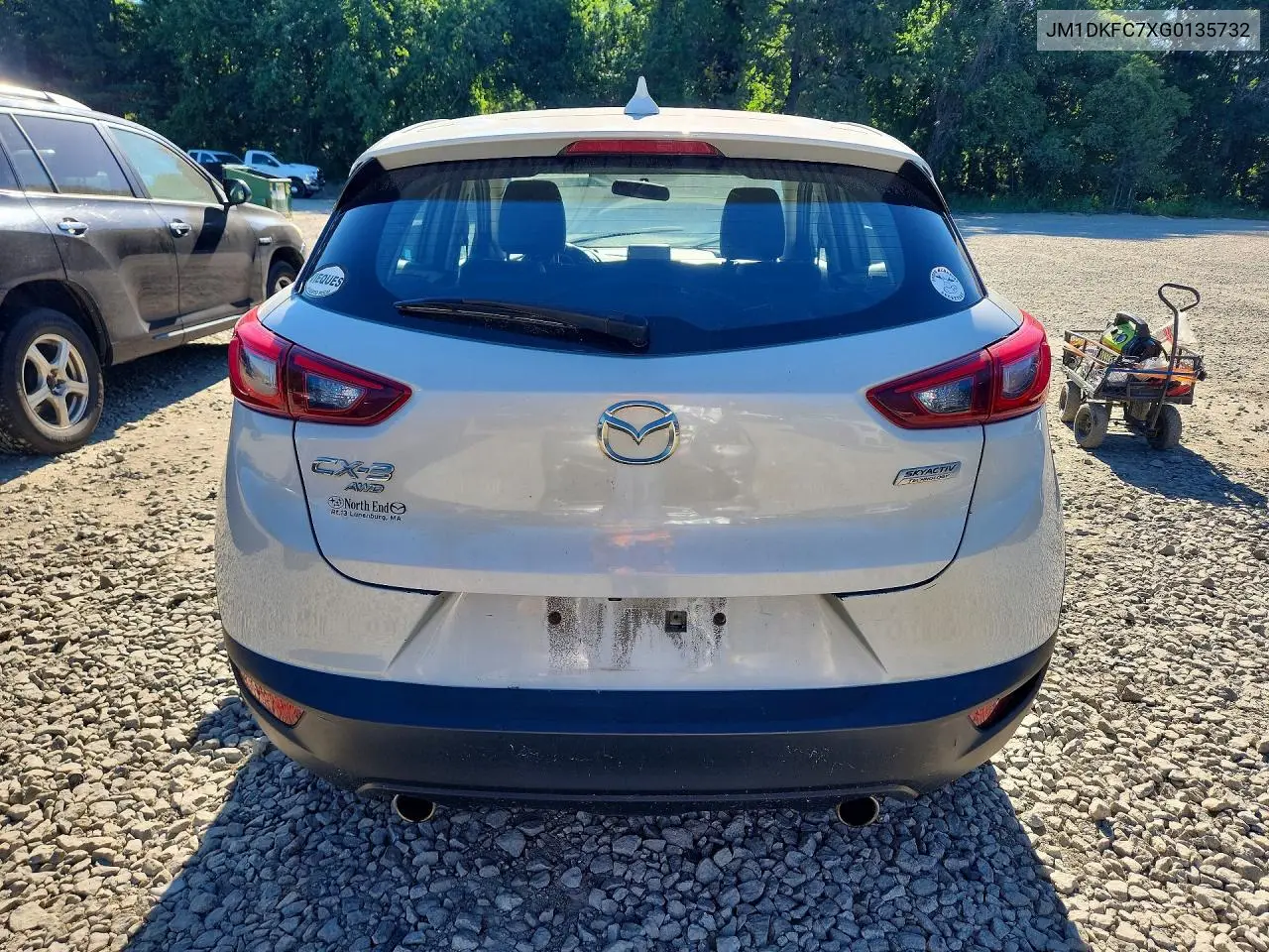 2016 Mazda Cx-3 Touring VIN: JM1DKFC7XG0135732 Lot: 57536416