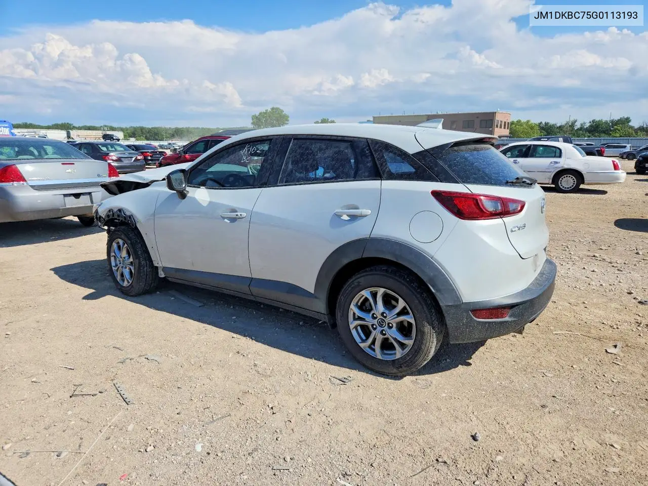 2016 Mazda Cx-3 Touring VIN: JM1DKBC75G0113193 Lot: 57996726