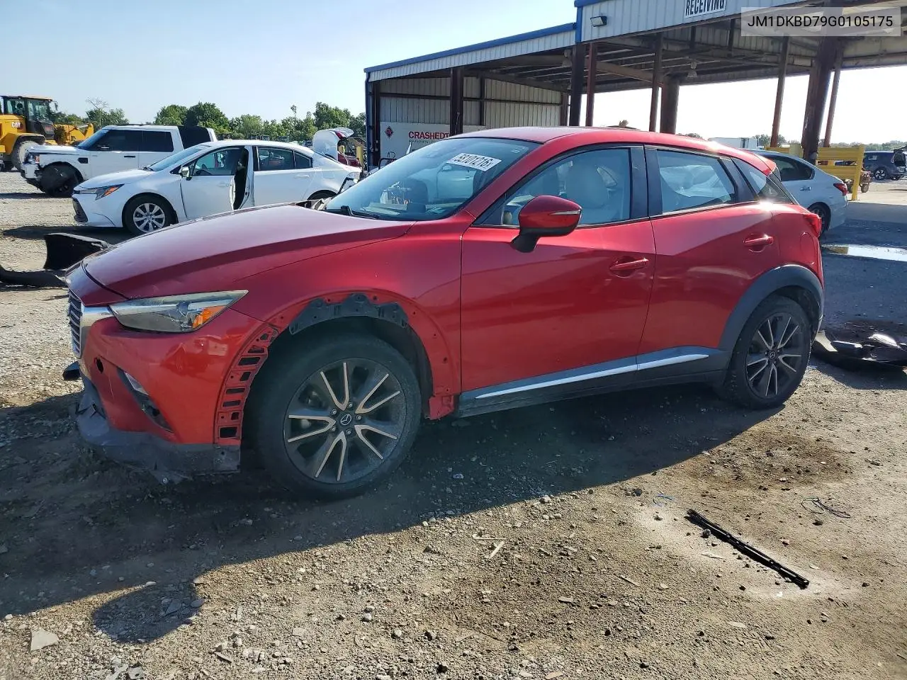 2016 Mazda Cx-3 Grand Touring VIN: JM1DKBD79G0105175 Lot: 58101216
