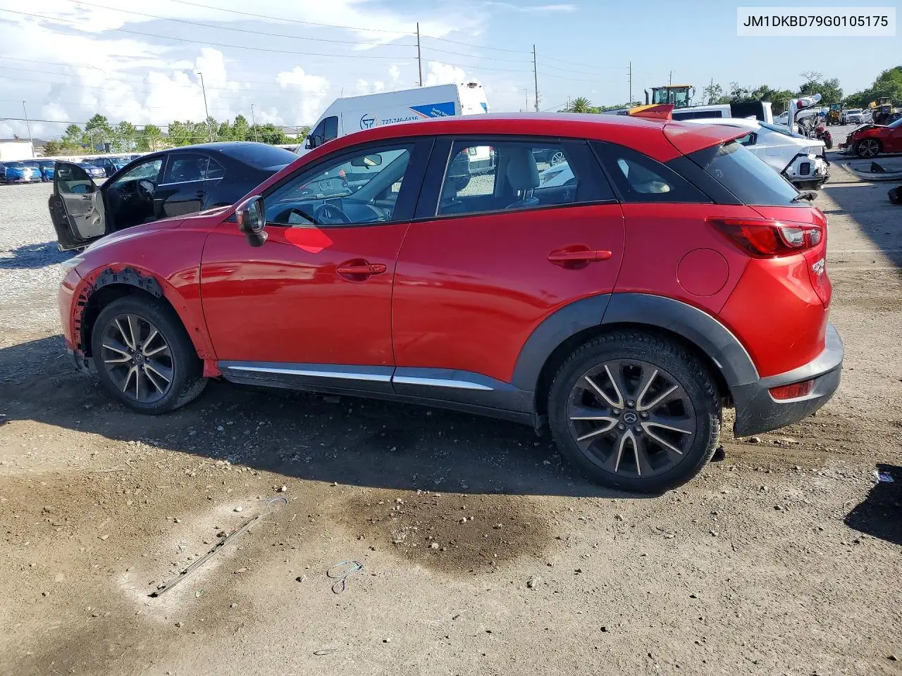 2016 Mazda Cx-3 Grand Touring VIN: JM1DKBD79G0105175 Lot: 58101216