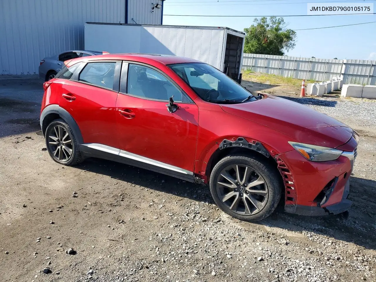2016 Mazda Cx-3 Grand Touring VIN: JM1DKBD79G0105175 Lot: 58101216