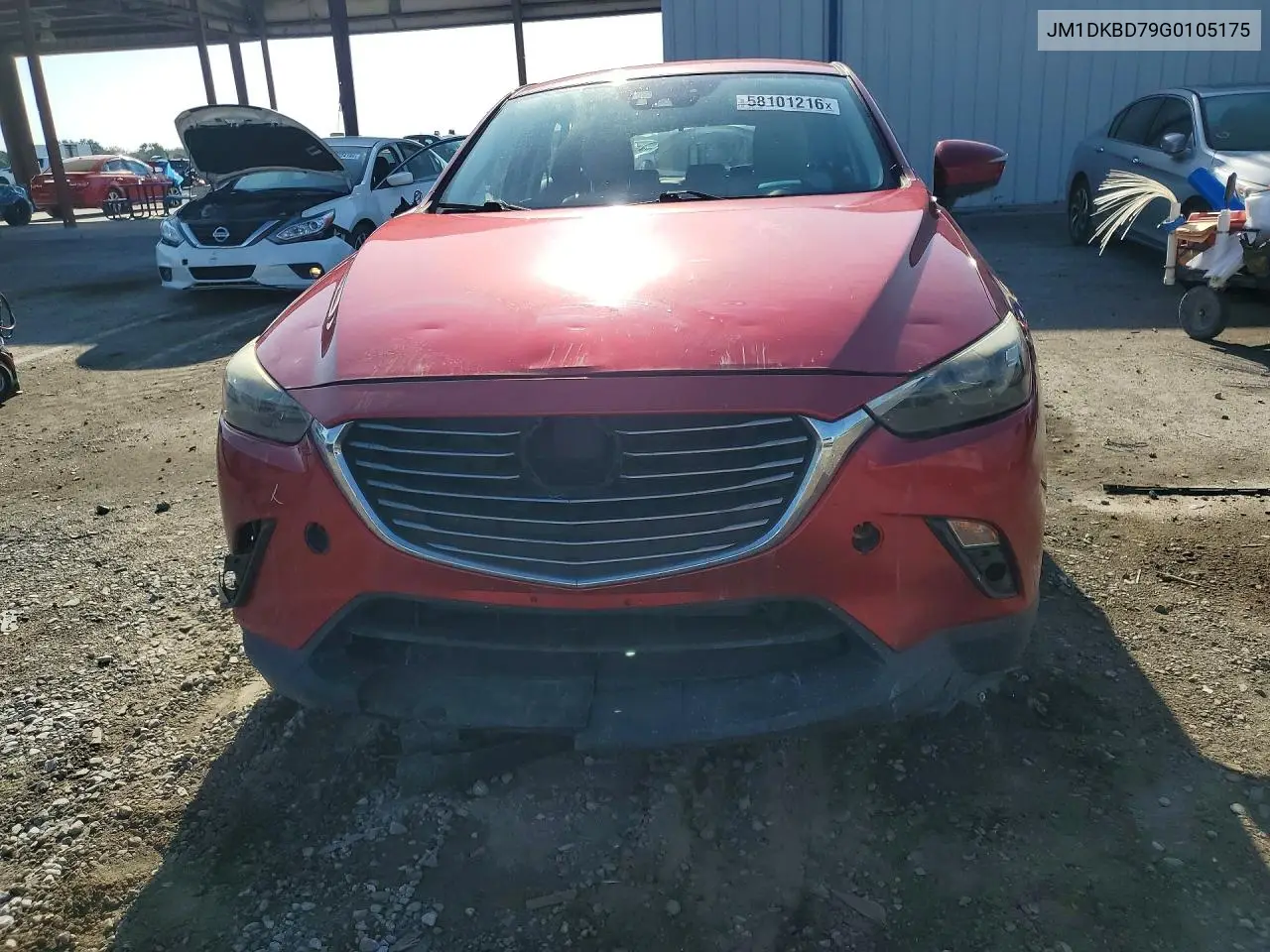 2016 Mazda Cx-3 Grand Touring VIN: JM1DKBD79G0105175 Lot: 58101216
