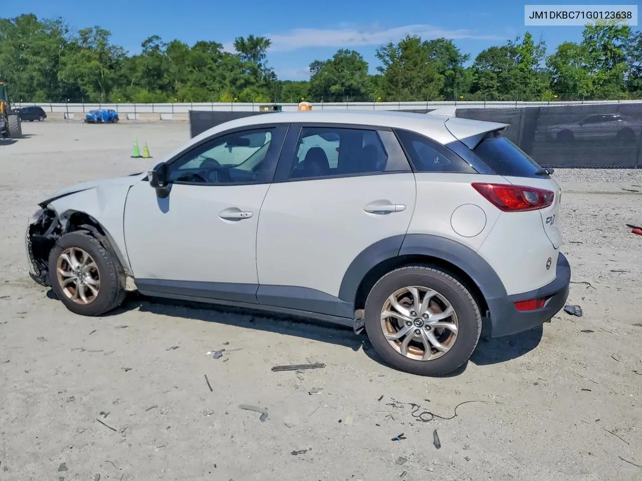2016 Mazda Cx-3 Touring VIN: JM1DKBC71G0123638 Lot: 58194226