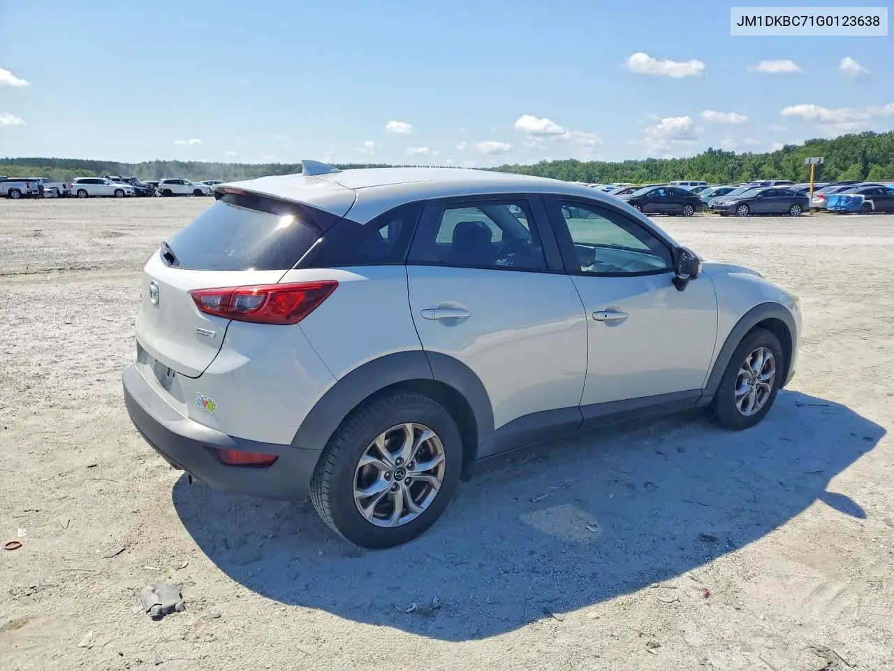 2016 Mazda Cx-3 Touring VIN: JM1DKBC71G0123638 Lot: 58194226