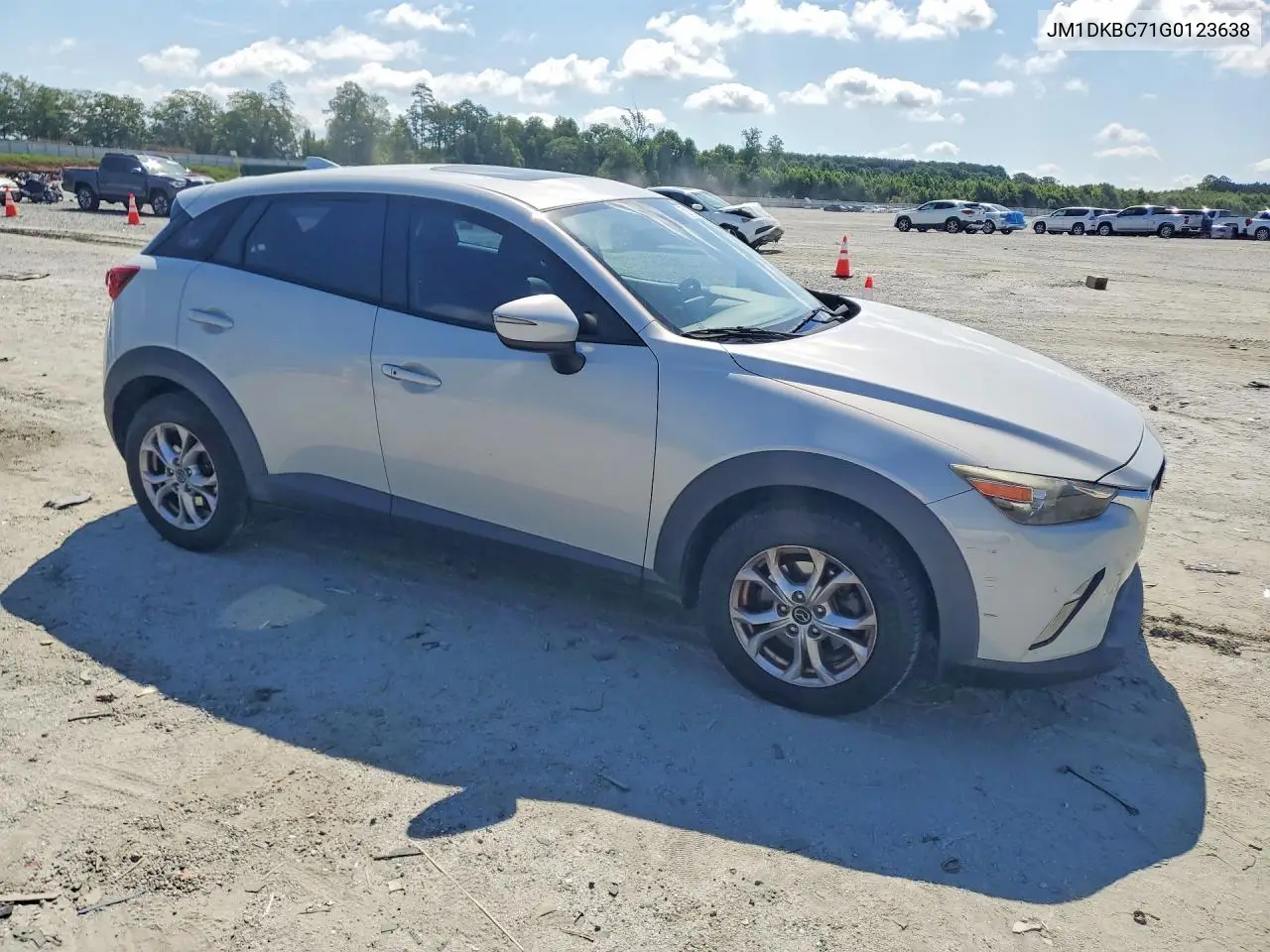 2016 Mazda Cx-3 Touring VIN: JM1DKBC71G0123638 Lot: 58194226