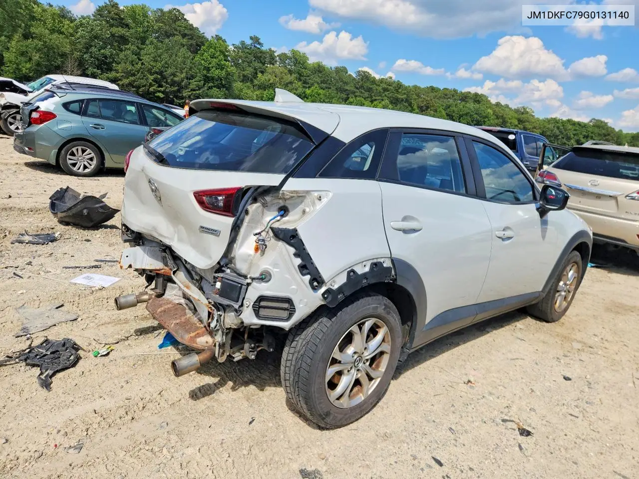 2016 Mazda Cx-3 Touring VIN: JM1DKFC79G0131140 Lot: 58262116