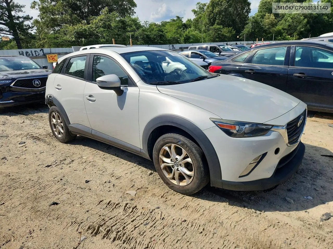 2016 Mazda Cx-3 Touring VIN: JM1DKFC79G0131140 Lot: 58262116