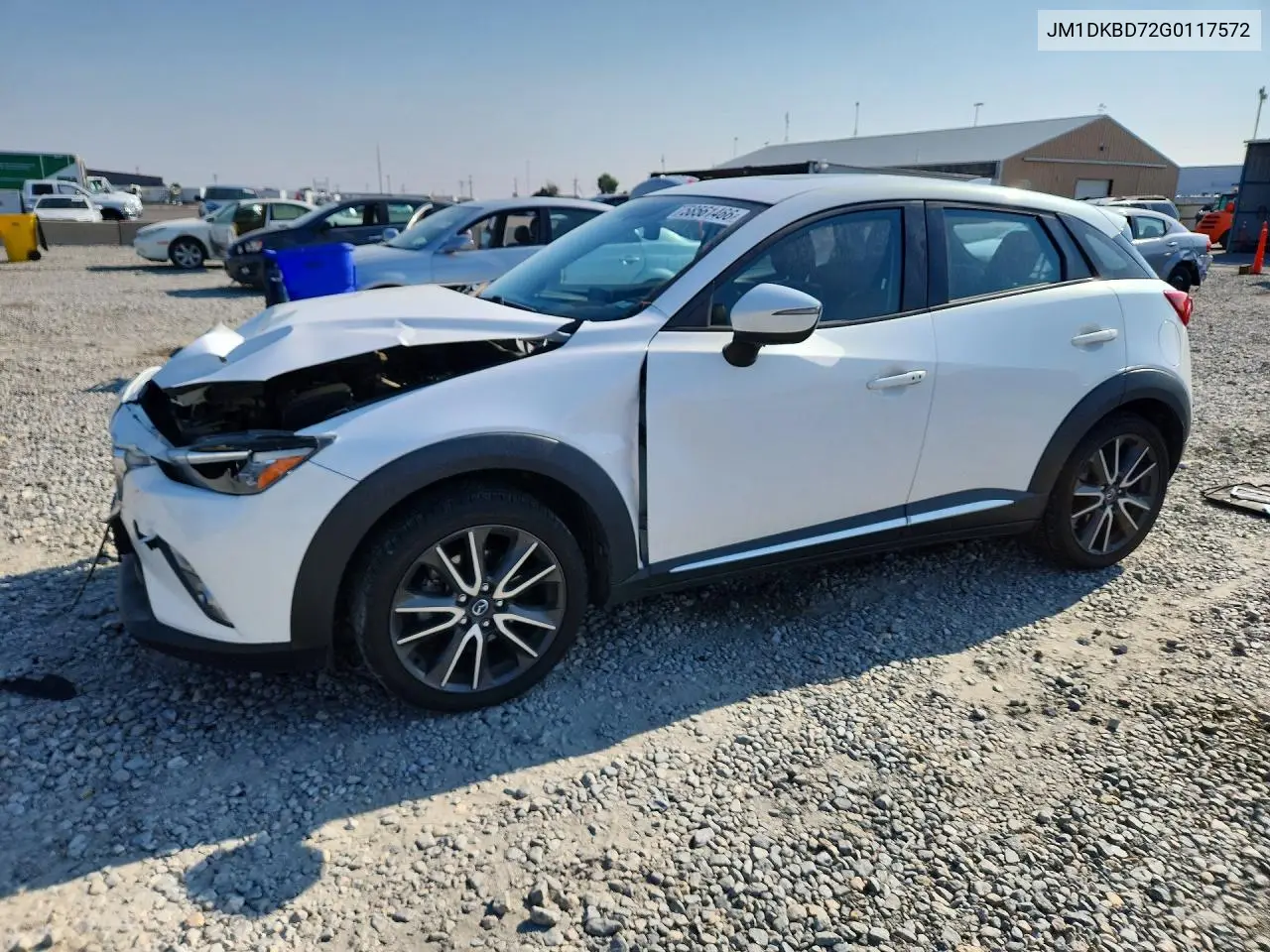 JM1DKBD72G0117572 2016 Mazda Cx-3 Grand Touring