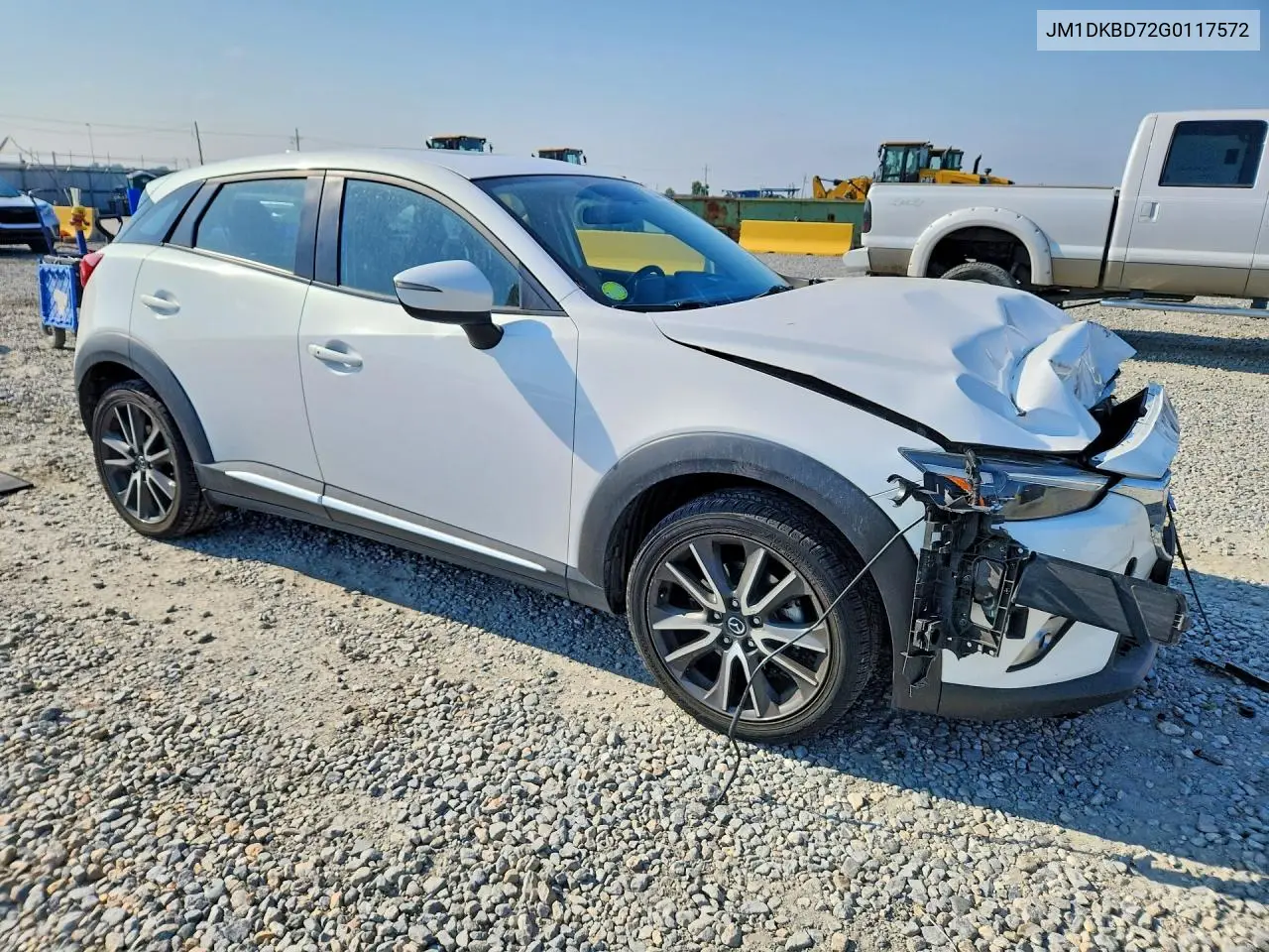 JM1DKBD72G0117572 2016 Mazda Cx-3 Grand Touring