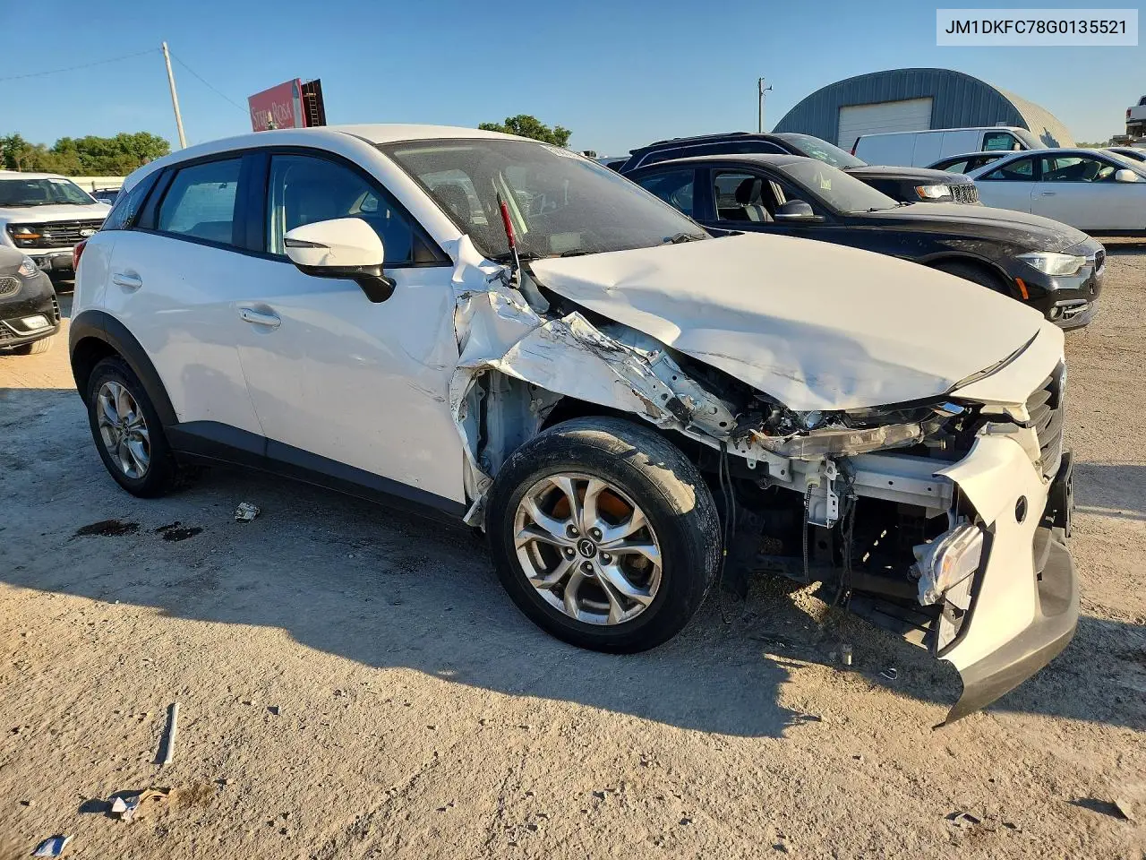 2016 Mazda Cx-3 Touring VIN: JM1DKFC78G0135521 Lot: 58880516