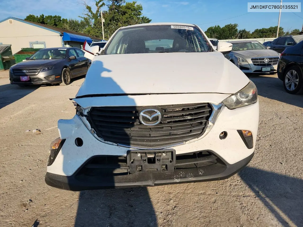 2016 Mazda Cx-3 Touring VIN: JM1DKFC78G0135521 Lot: 58880516
