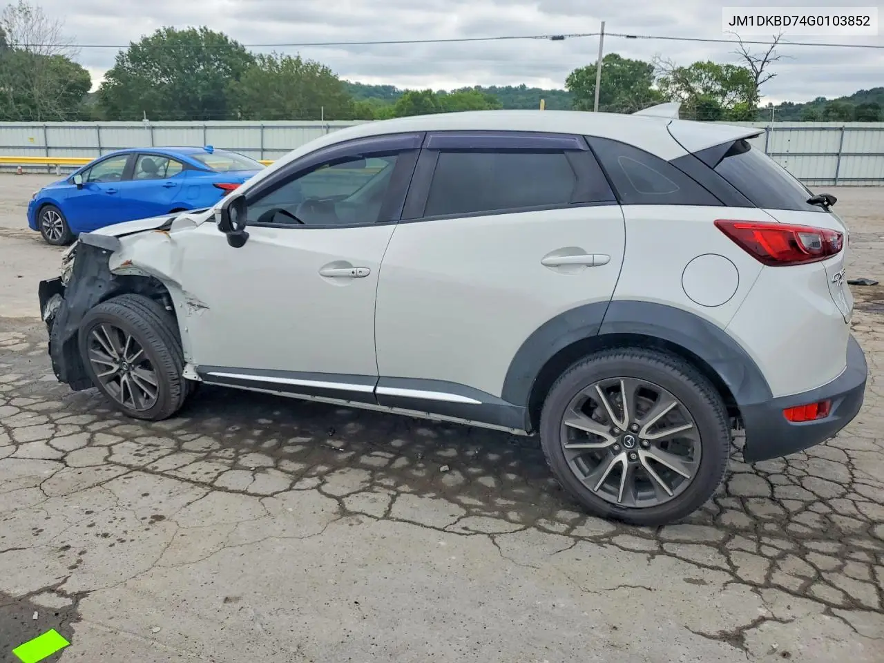 2016 Mazda Cx-3 Grand Touring VIN: JM1DKBD74G0103852 Lot: 58933666
