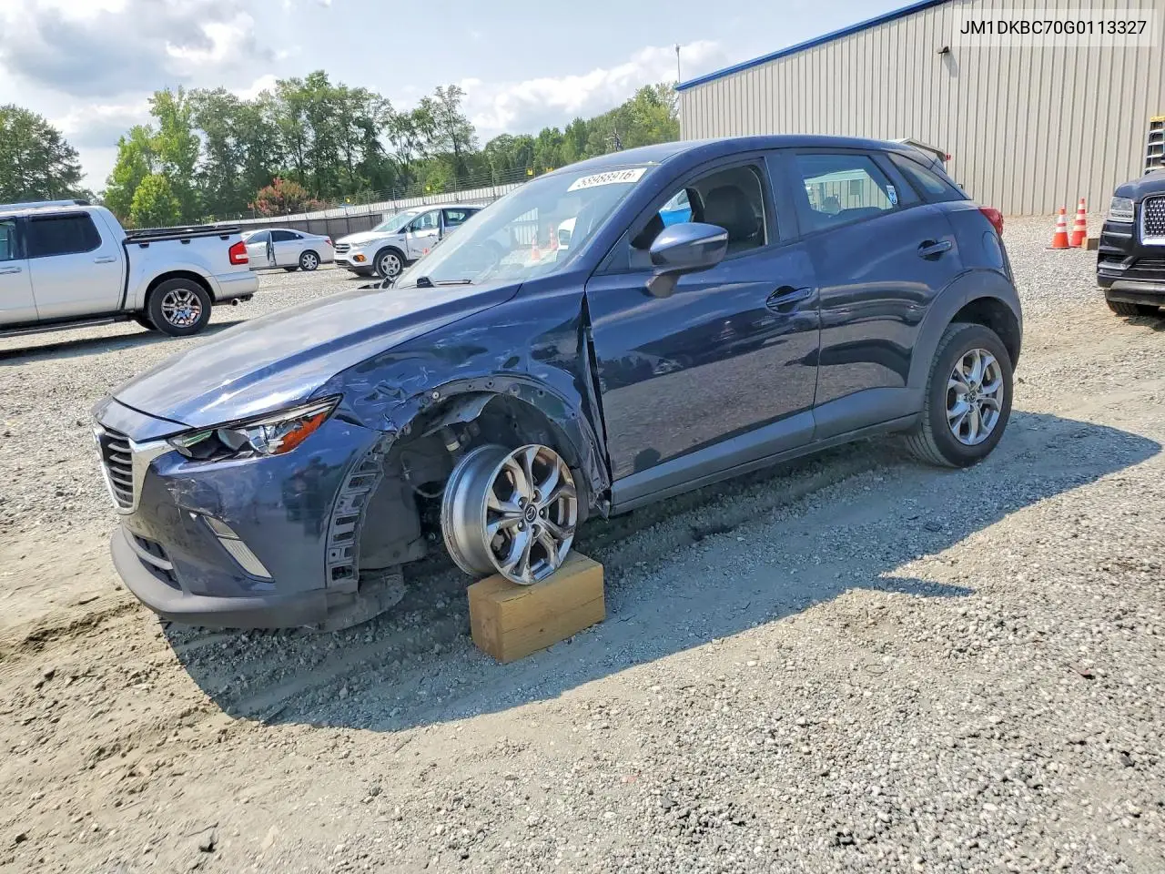 2016 Mazda Cx-3 Touring VIN: JM1DKBC70G0113327 Lot: 58988916