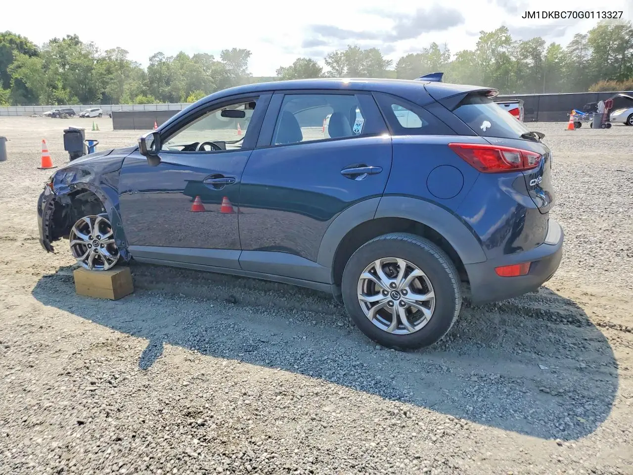 2016 Mazda Cx-3 Touring VIN: JM1DKBC70G0113327 Lot: 58988916
