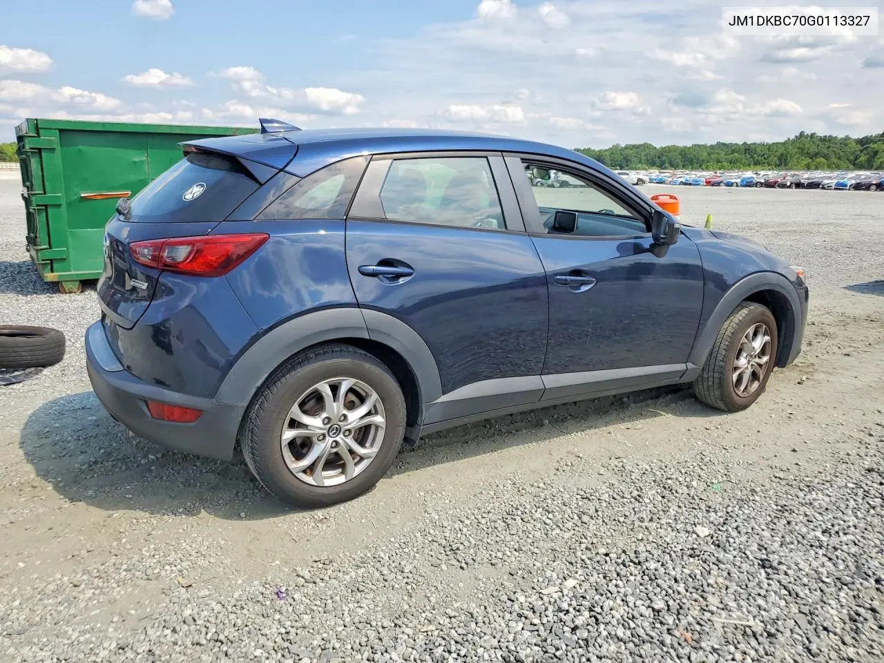 2016 Mazda Cx-3 Touring VIN: JM1DKBC70G0113327 Lot: 58988916