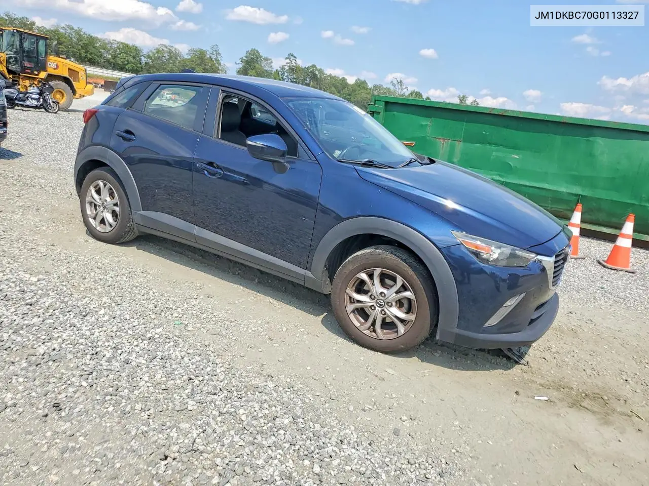 2016 Mazda Cx-3 Touring VIN: JM1DKBC70G0113327 Lot: 58988916