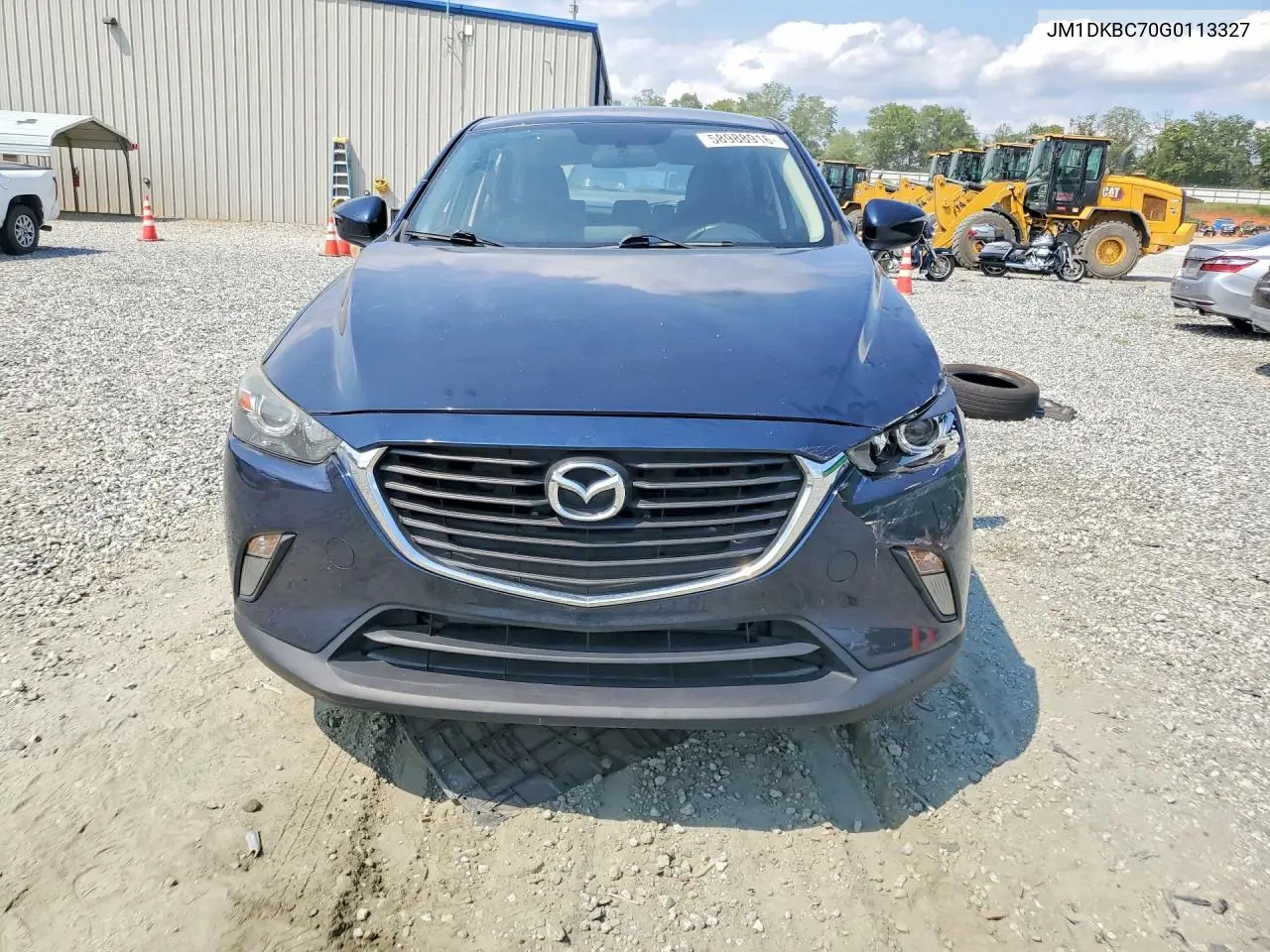 2016 Mazda Cx-3 Touring VIN: JM1DKBC70G0113327 Lot: 58988916