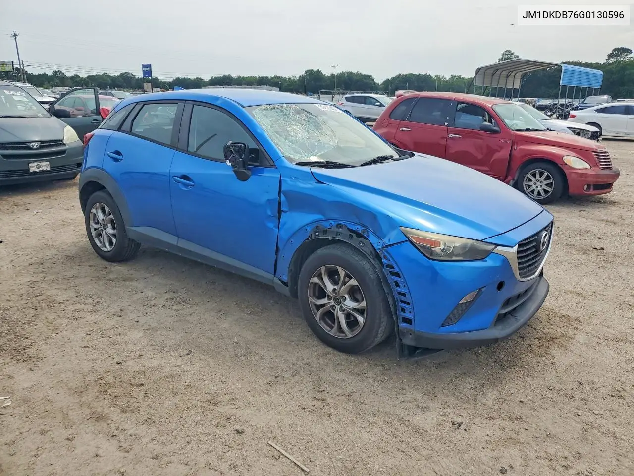 2016 Mazda Cx-3 Sport VIN: JM1DKDB76G0130596 Lot: 59116496