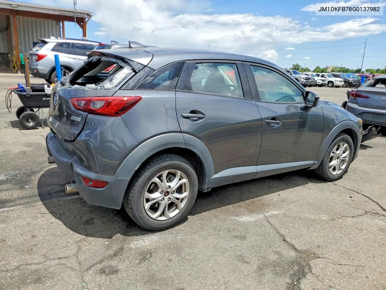 2016 Mazda Cx-3 Sport VIN: JM1DKFB78G0137982 Lot: 59398716