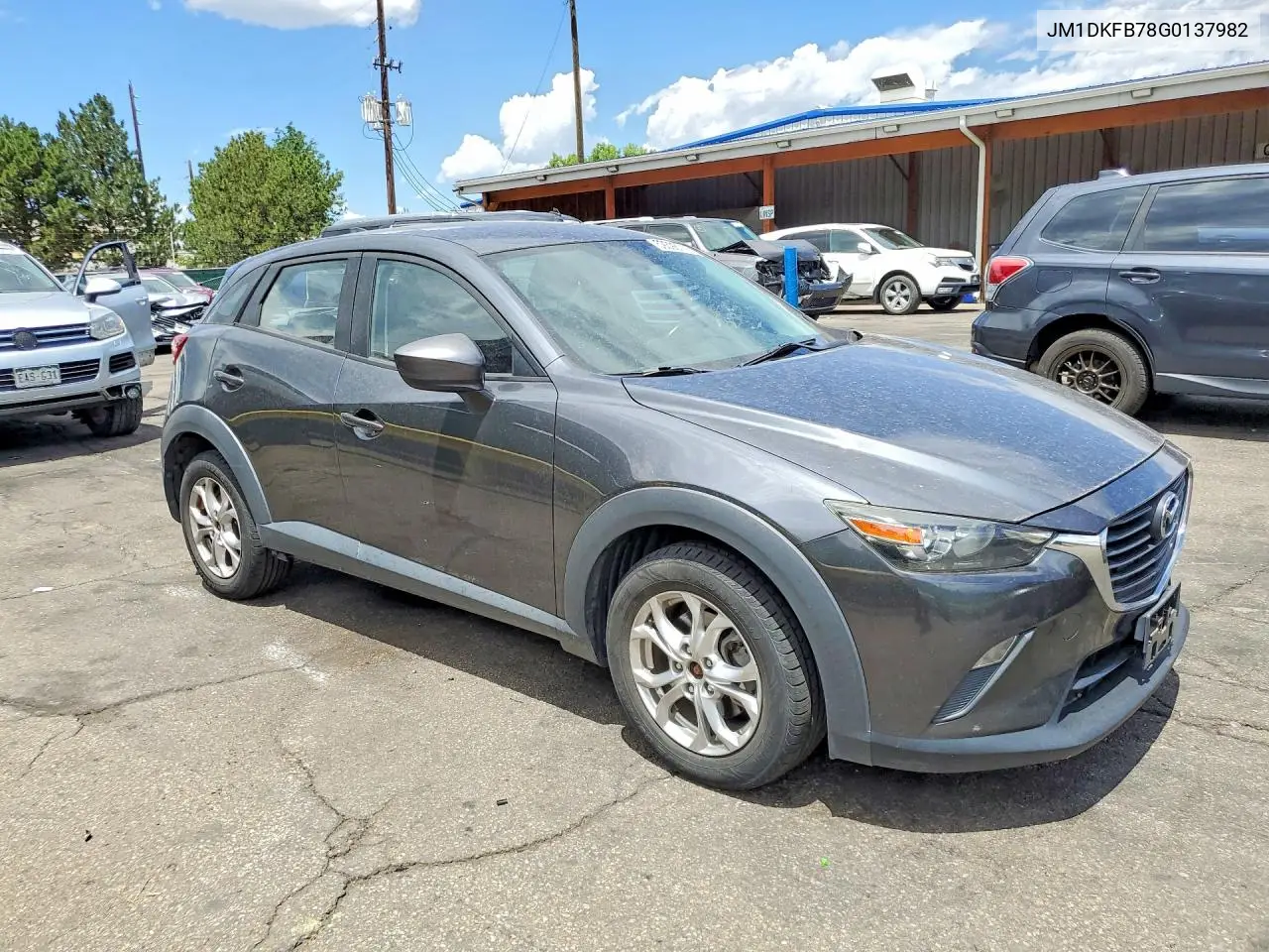 2016 Mazda Cx-3 Sport VIN: JM1DKFB78G0137982 Lot: 59398716