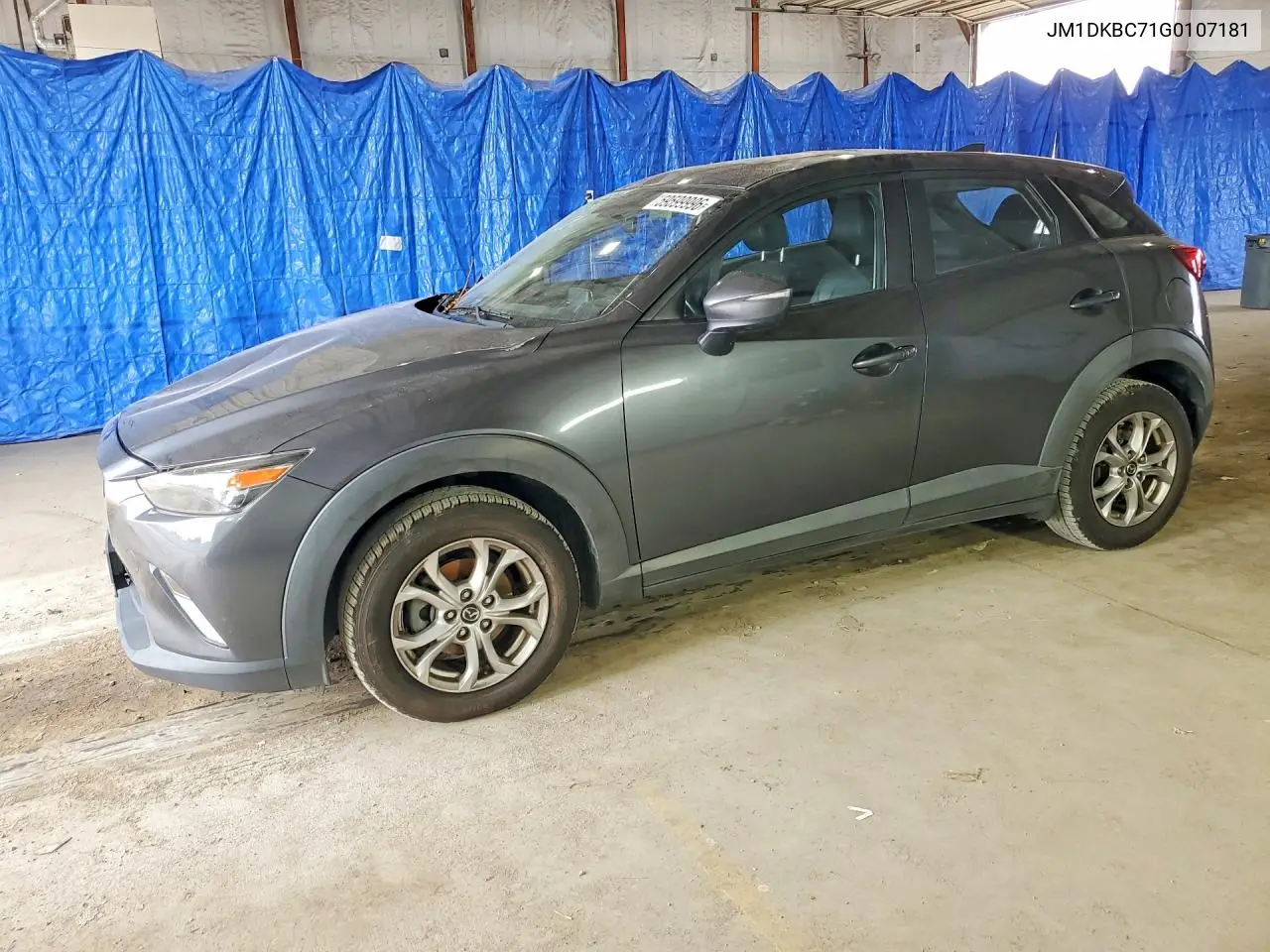 2016 Mazda Cx-3 Touring VIN: JM1DKBC71G0107181 Lot: 59599996