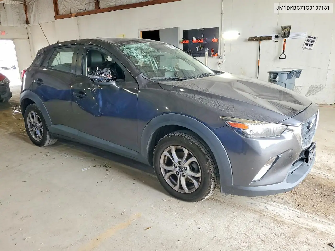 2016 Mazda Cx-3 Touring VIN: JM1DKBC71G0107181 Lot: 59599996