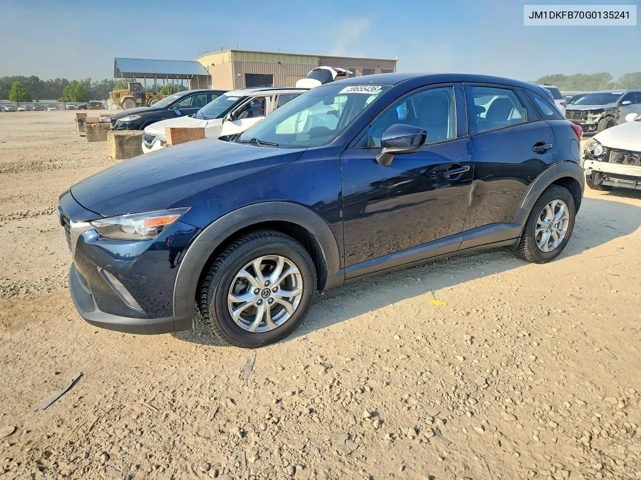 2016 Mazda Cx-3 Sport VIN: JM1DKFB70G0135241 Lot: 59655436