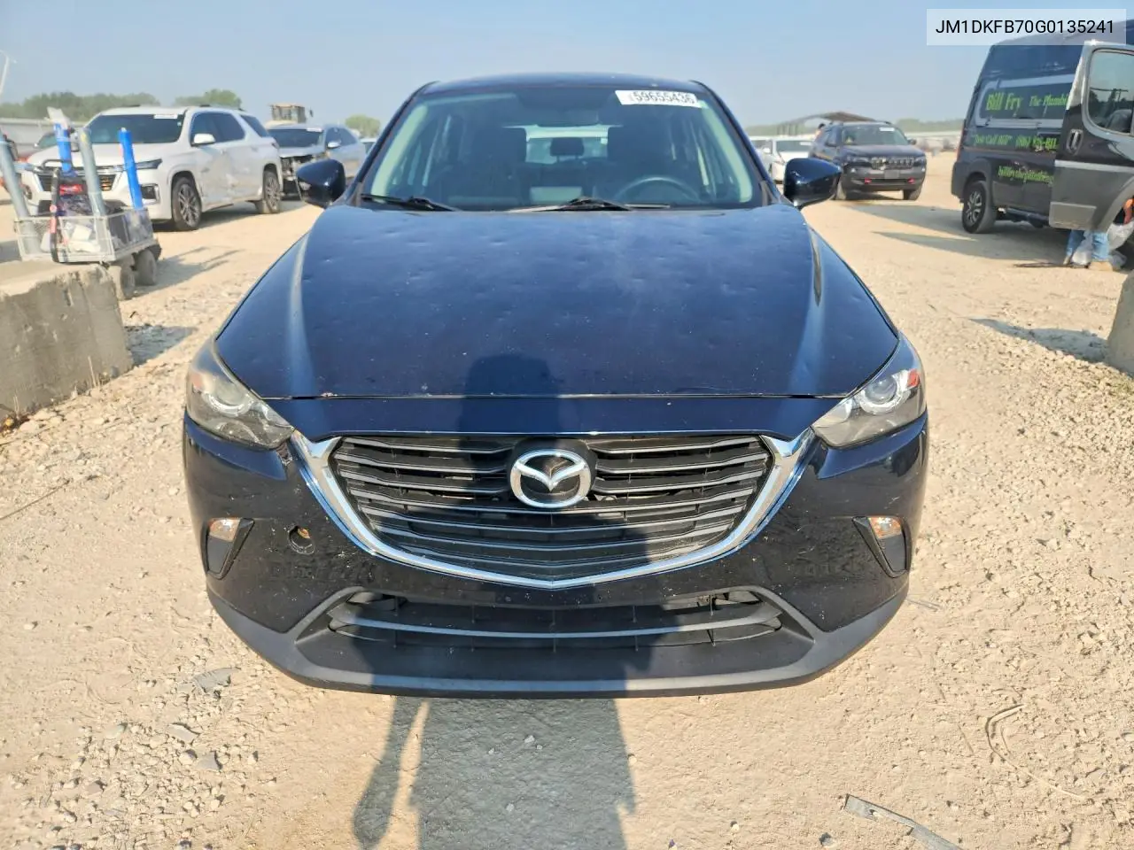2016 Mazda Cx-3 Sport VIN: JM1DKFB70G0135241 Lot: 59655436